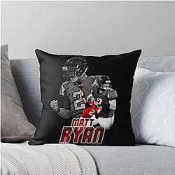 Art Atlanta Falcons Throw Pillow