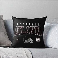 Atlanta Falcons Throw Pillow