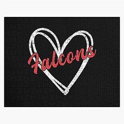 Art and Atlanta Falcons Jigsaw Puzzle
