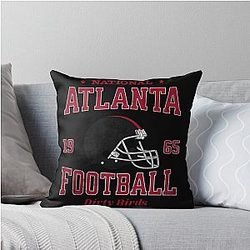 Atlanta Falcons Throw Pillow
