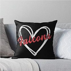 Art Atlanta Falcons Throw Pillow