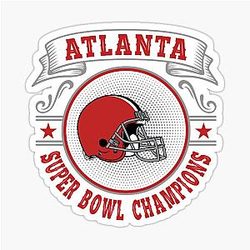 Art Atlanta Falcons Sticker