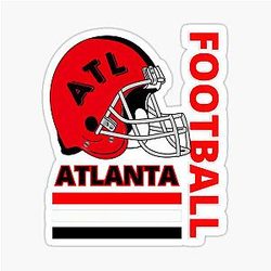 Art Atlanta Falcons Sticker