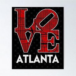 Art Atlanta Falcons Poster