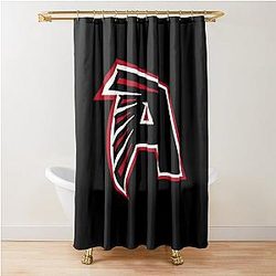 of Art Atlanta Falcons Shower Curtain