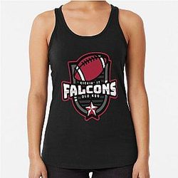 Art Atlanta Falcons Racerback Tank Top