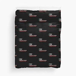 Mentally Dating Aubrey Plaza White Duvet Cover