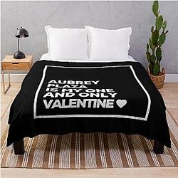 Aubrey Plaza Is My One Valentine Throw Blanket