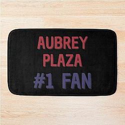 Aubrey Plaza Fan Bath Mat