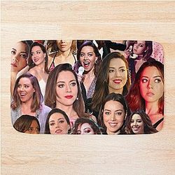 Aubrey Plaza Bath Mat