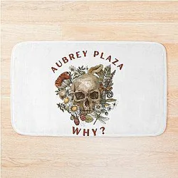 Aubrey Plaza Why Bath Mat