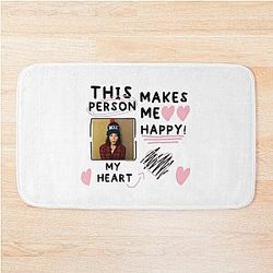 Aubrey Plaza Bath Mat