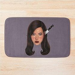 Aubrey Plaza Bath Mat