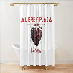 Aubrey Plaza is my Valentine Shower Curtain