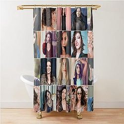 Aubrey Plaza Photo Shower Curtain