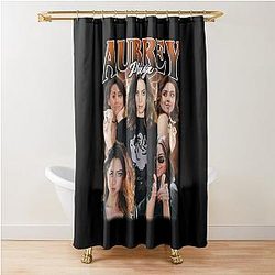 Aubrey Plaza 90s Shower Curtain
