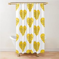 Aubrey Plaza T-Shirt Shower Curtain