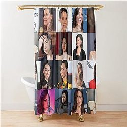 Aubrey Plaza Photo Shower Curtain