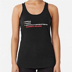 Mentally Committed Aubrey Plaza Racerback Tank Top