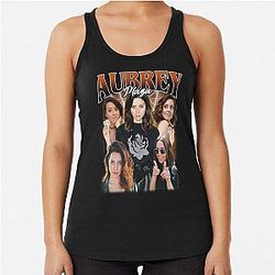 Aubrey Plaza Retro Racerback Tank Top