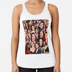 Aubrey Plaza Racerback Tank Top
