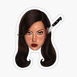 Aubrey Plaza Headsticker