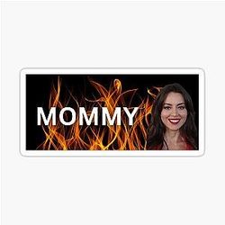 MOMMY Aubrey Plaza Sticker