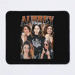 Aubrey Plaza Retro Mouse Pad
