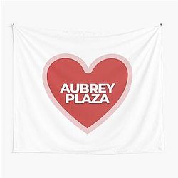 I Heart Aubrey Plaza Tapestry