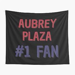 Aubrey Plaza Fan Tapestry