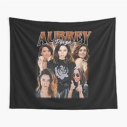 Aubrey Plaza Retro Tapestry