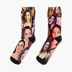 Aubrey Plaza Socks Photo Collage
