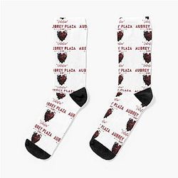 Aubrey Plaza is my Valentine Socks