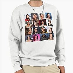 Aubrey Plaza Photo Collage Sweatshirt