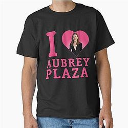 I love Aubrey Plaza Classic T-Shirt