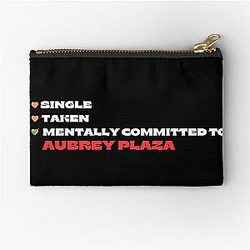 Mentally Committed to Aubrey Plaza Pouch