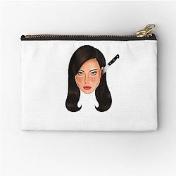 Aubrey Plaza Zipper Pouch