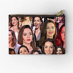 Aubrey Plaza Zipper Pouch
