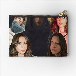 Aubrey Plaza Golden Collage Tribute Pocket