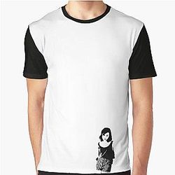 Aubrey Plaza Stencil Shirt T-Shirt