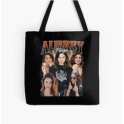 Aubrey Plaza Retro 90s Tote Bag