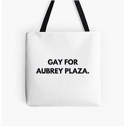 Gay for Aubrey Plaza Tote Bag