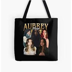 Aubrey Plaza Vintage All Print Tote Bag