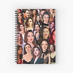 Aubrey Plaza Spiral Notebook