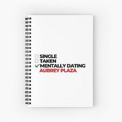 Mentally Dating Auburn Spiral Notebook