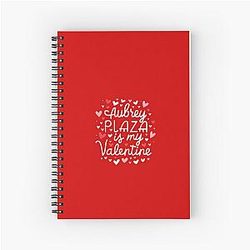 Aubrey Plaza Is My Valentine Notebook