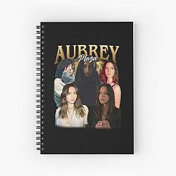Aubrey Plaza Vintage Spiral Notebook