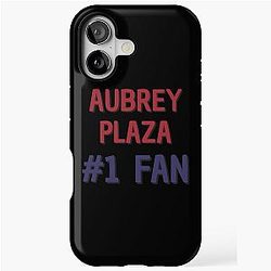 Aubrey Plaza Fan iPhone Case