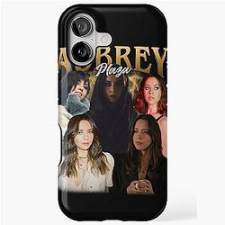 Aubrey Plaza Golden Tribute iPhone Case