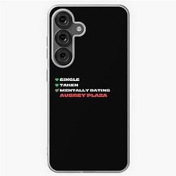 Mentally Dating Aubrey Plaza Samsung Galaxy Soft Case